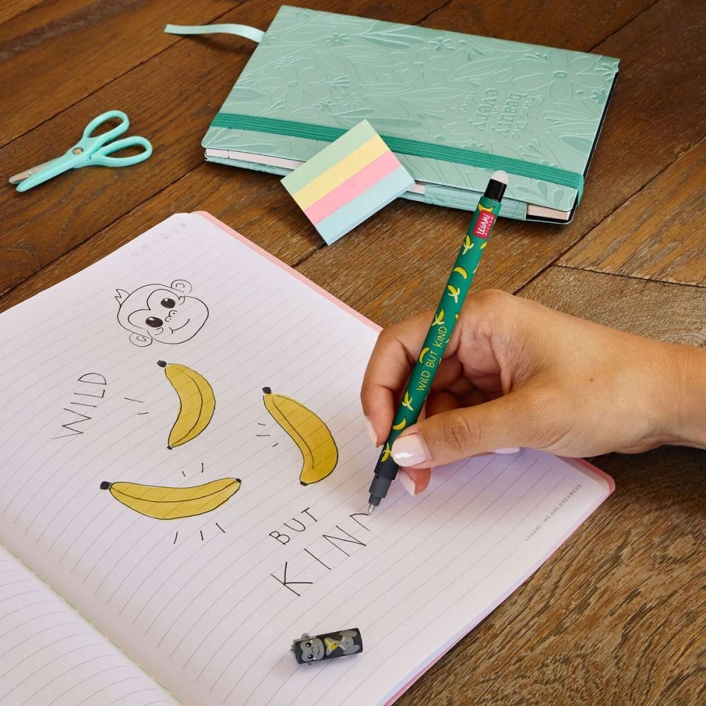 STYLO A ENCRE GEL EFFACABLE - Gorilla - LEGAMI – Image 4
