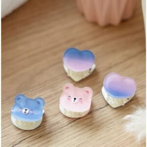 SET DE 4 MINI BARRETTES - OURS