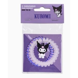 SET DE 2 ELASTIQUES SPIRALS KUROMI