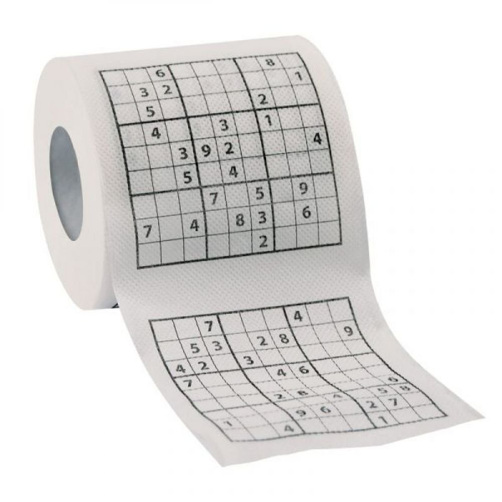 PAPIER TOILETTE SUDOKU