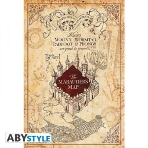 POSTER - CARTE DU MARAUDEUR (91.5x61cm)