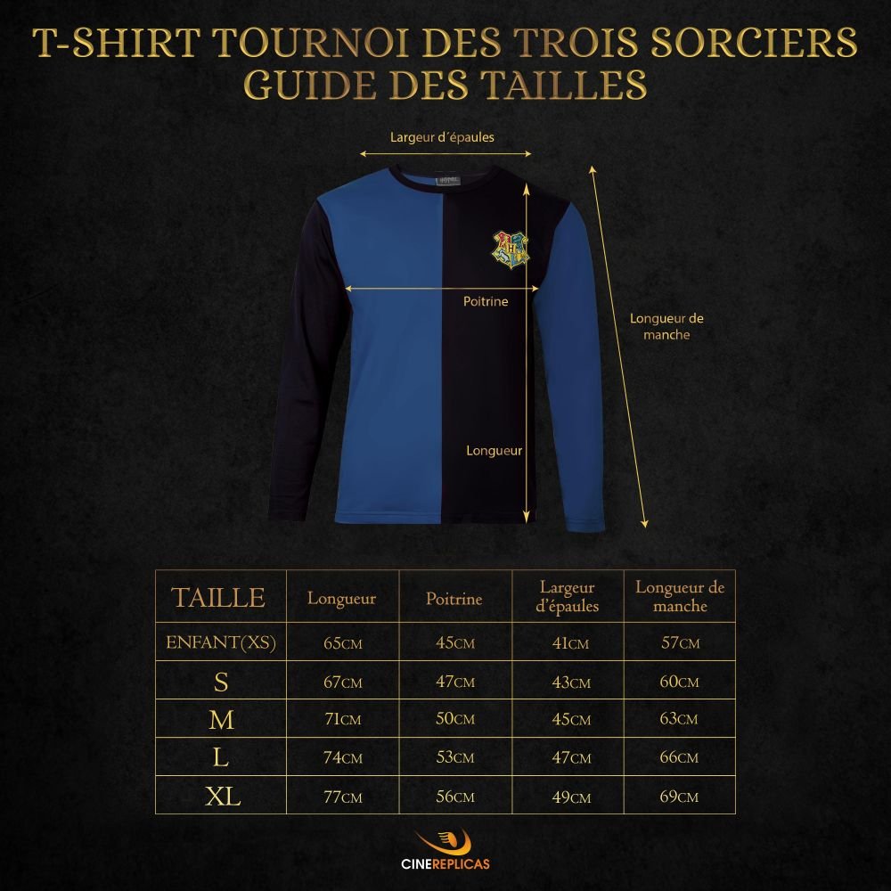 T-SHIRT TOURNOI DES TROIS SORCIERS XS - CHO CHANG – Image 4