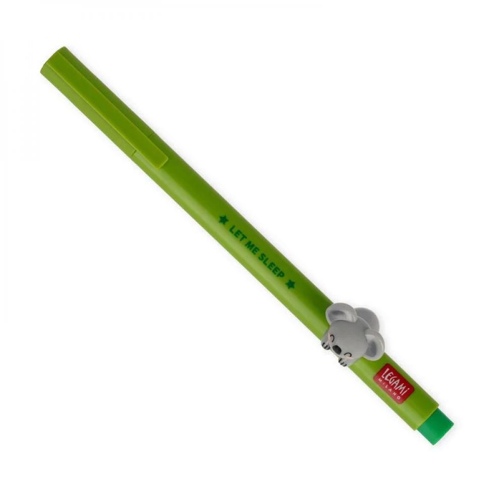 STYLO KOALA LOVELY FRIENDS 3D ENCRE GEL VERT