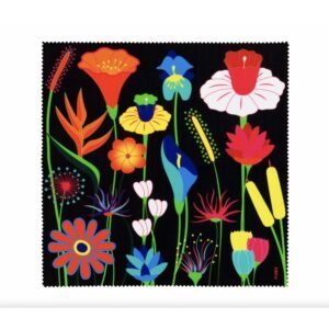 BELLE VUE 2 - TISSU MICROFIBRE - JARDIN FLEURI