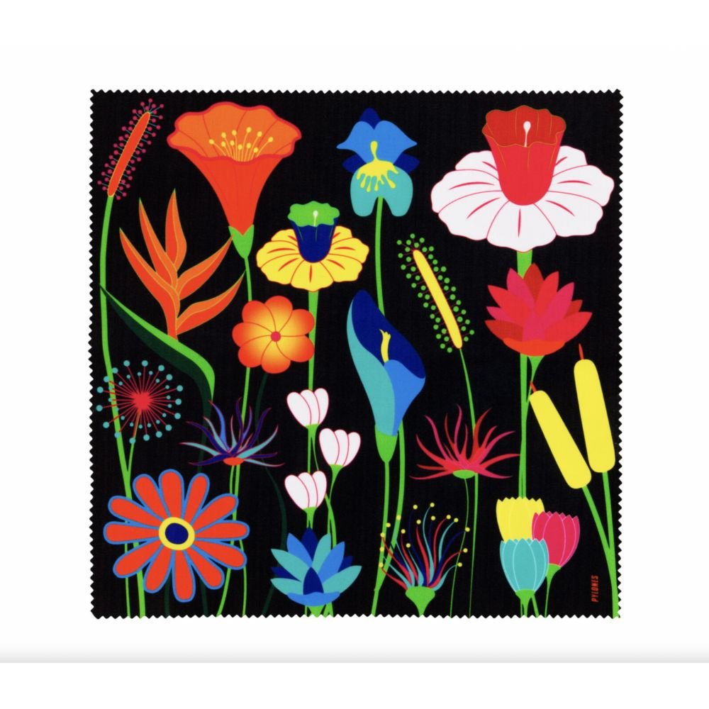 BELLE VUE 2 - TISSU MICROFIBRE - JARDIN FLEURI