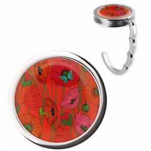 DINER EN VILLE - ACCROCHE SAC - COQUELICOTS