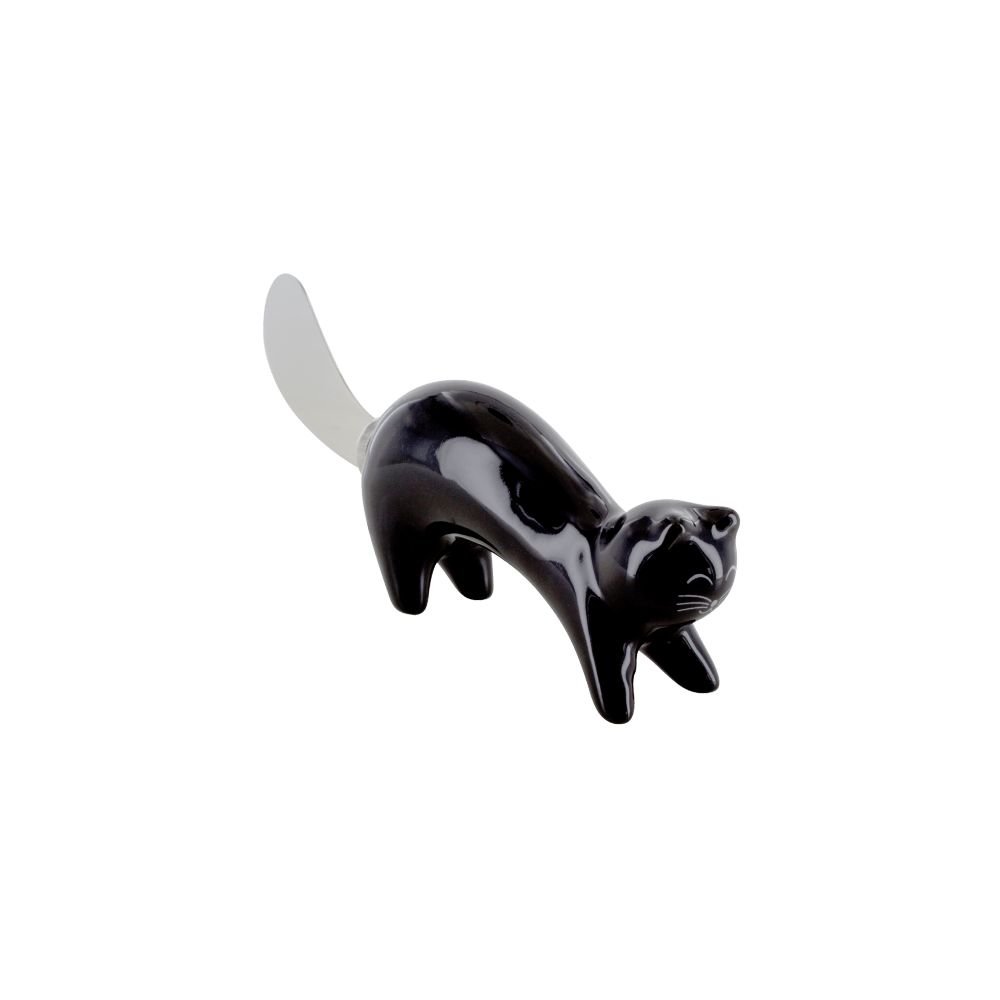 COUTEAU A BEURRE CHAT NOIR - PONPON