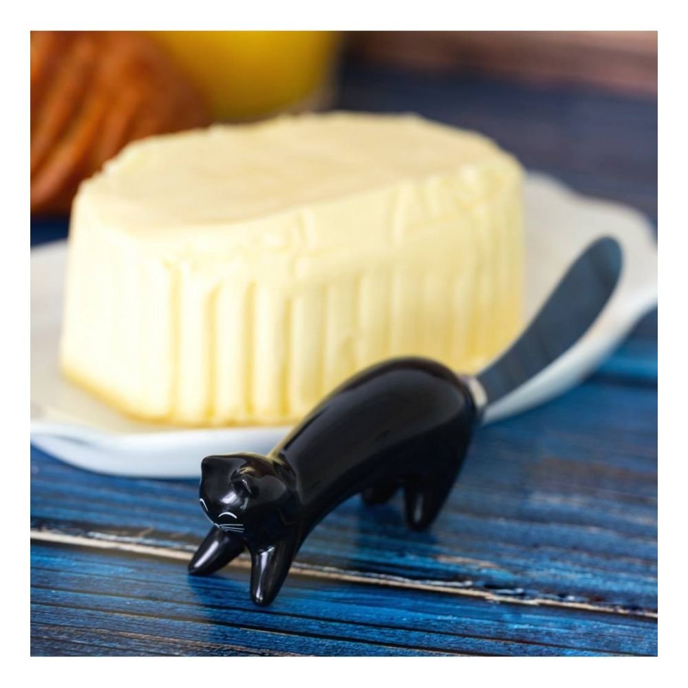 COUTEAU A BEURRE CHAT NOIR - PONPON – Image 2