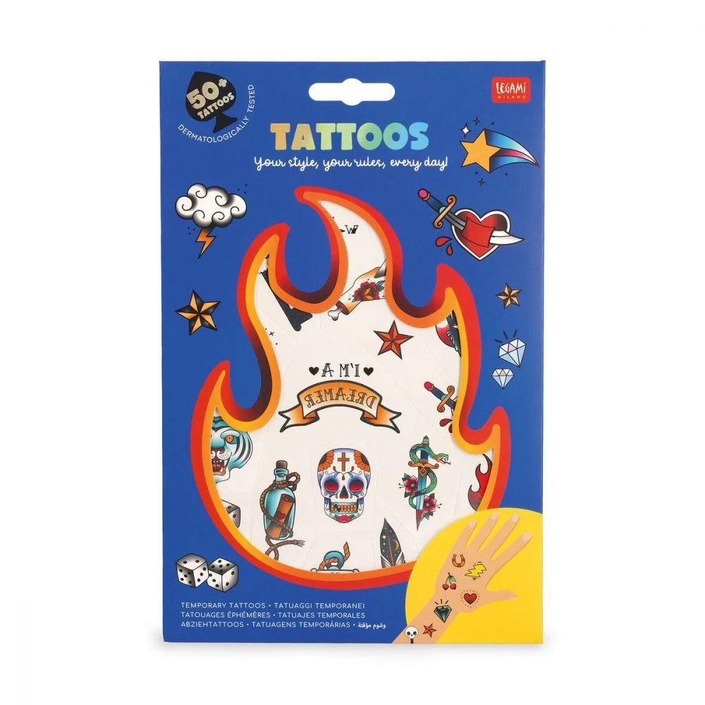 TATOUAGE EPHEMERES - OLD SCHOOL