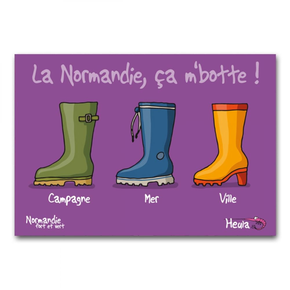 CARTE POSTALE - CA M'BOTTE