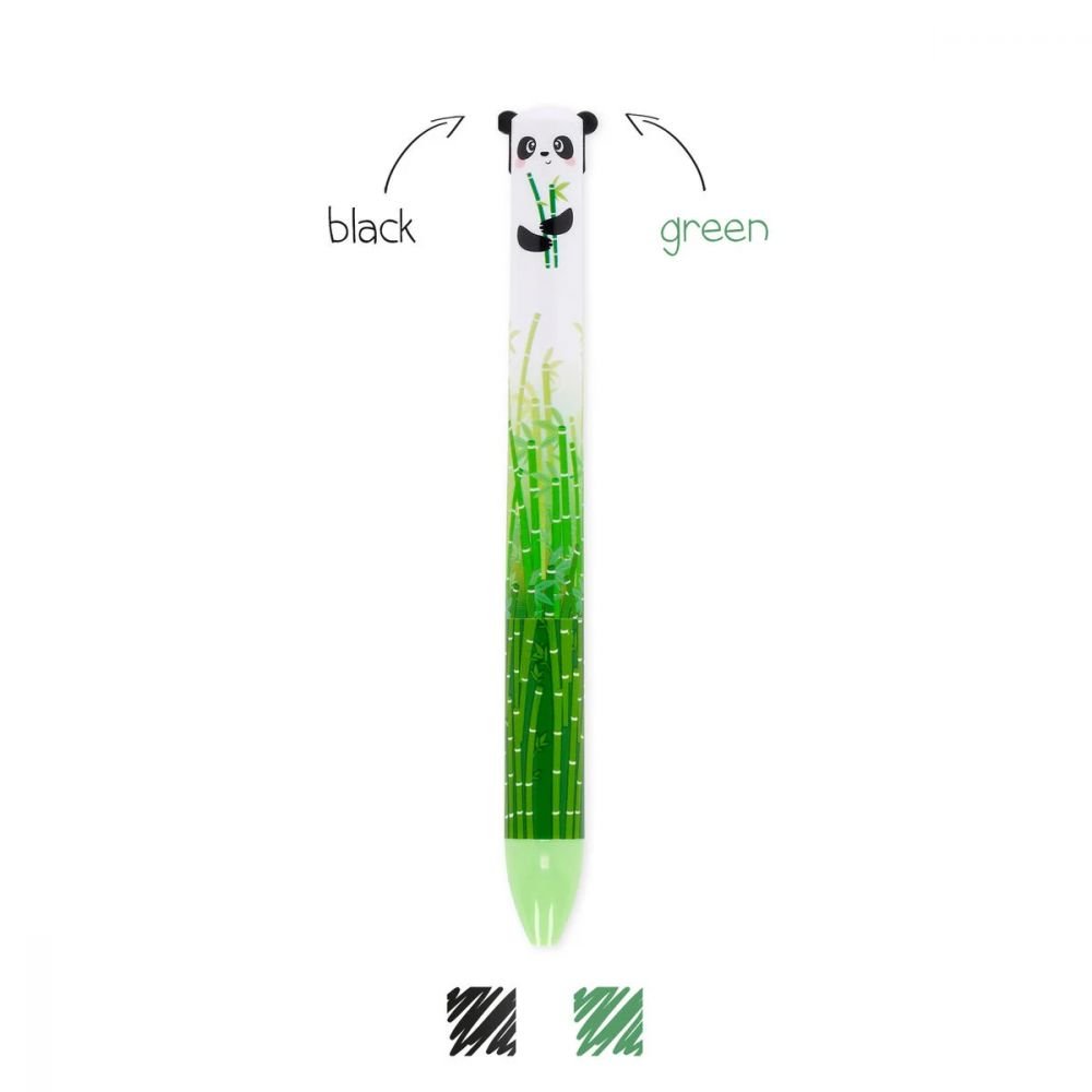 STYLO 2 COULEURS PANDA - LEGAMI