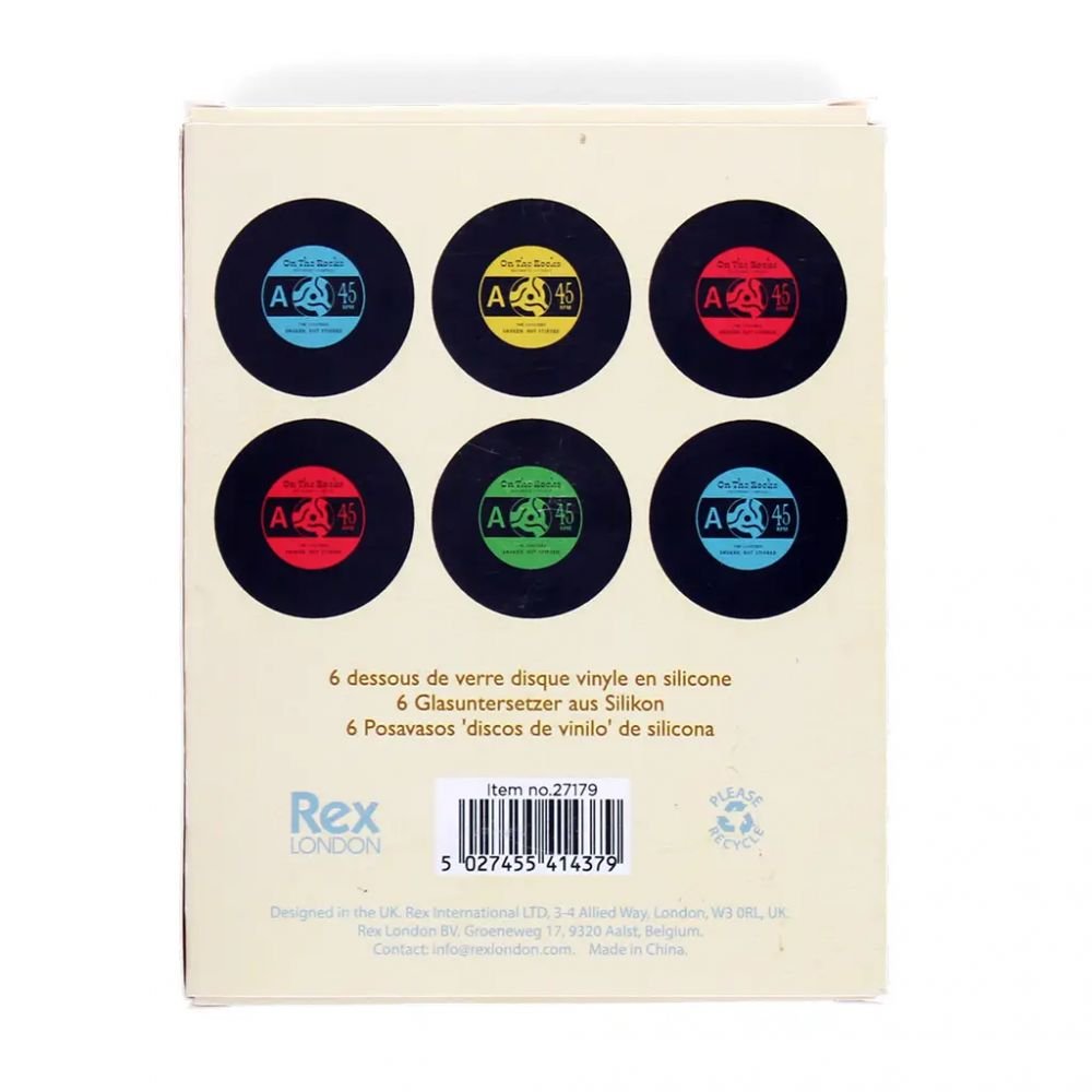 6 Dessous de verre VINYLE en silicone – Image 3
