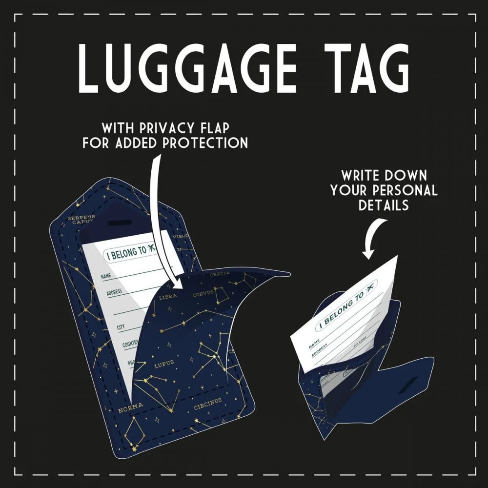 ETIQUETTE DE BAGAGE - ETOILES – Image 2