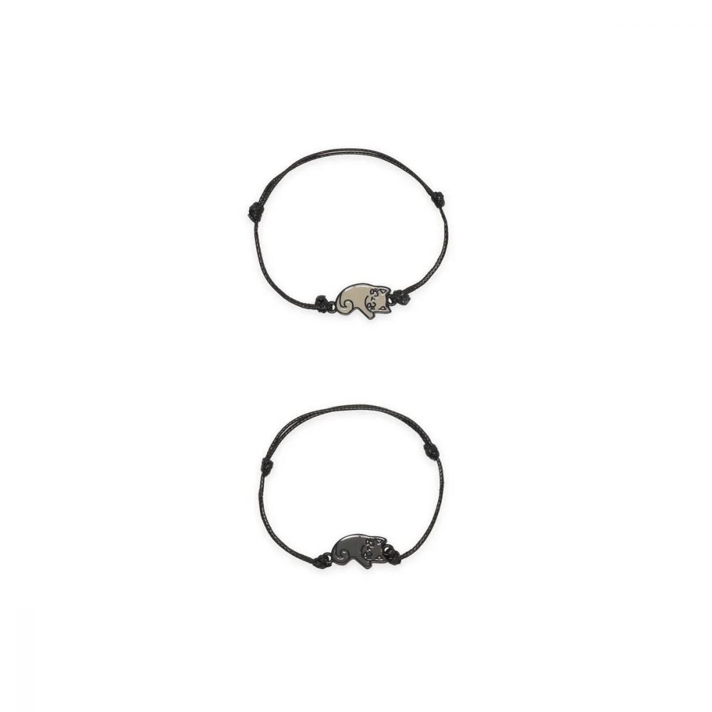 LOT DE 2 BRACELETS - KITTY