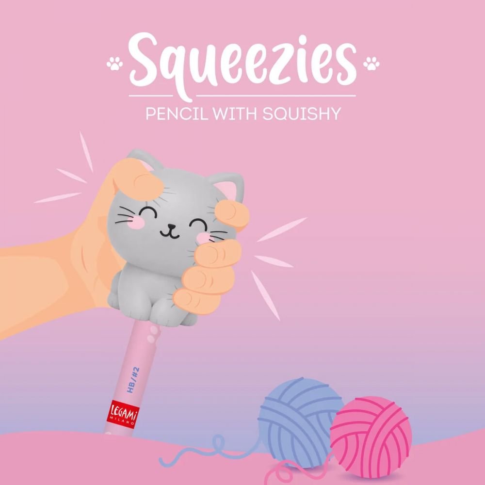 CRAYON ANTI-STRESS CHAT SQUEEZIES – Image 2
