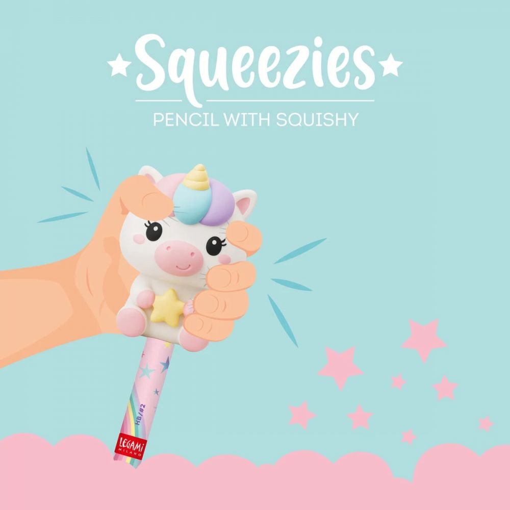CRAYON ANTI-STRESS LICORNE SQUEEZIES – Image 2