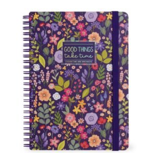 CAHIER SPIRAL - FLEURS