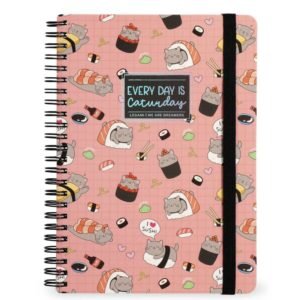 CAHIER SPIRAL - CHAT SUSHI