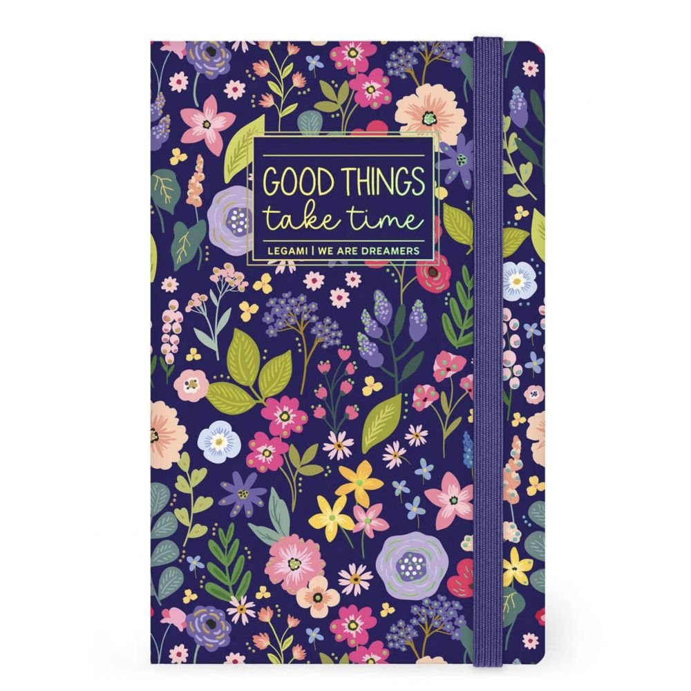 CARNET LIGNÉ NOTEBOOK - FLEURS