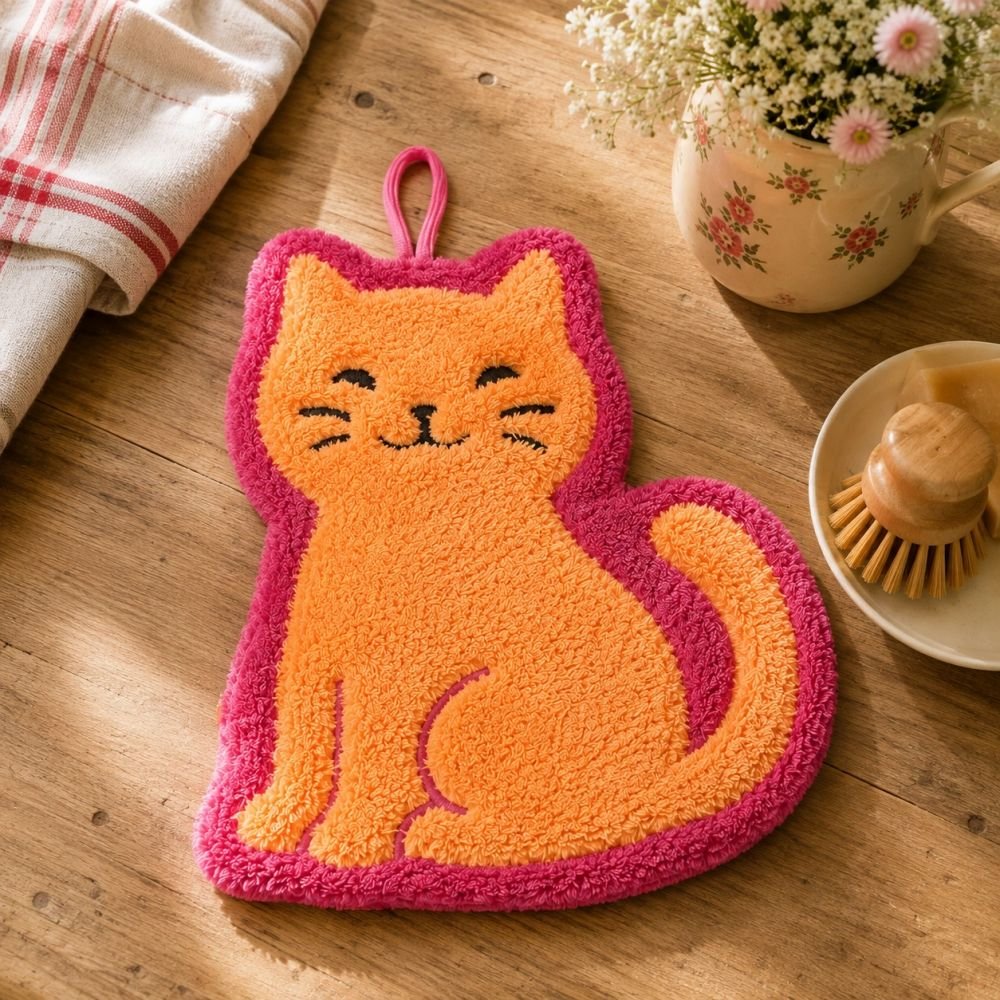 Essuie-mains Coréen - Chat