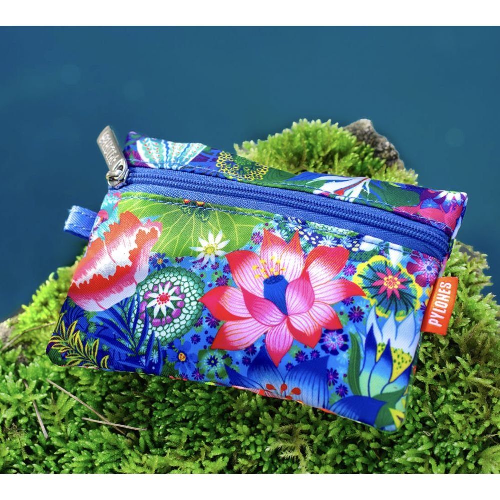 MINI PURSE - PORTE MONNAIE - FLEURS D'EAU