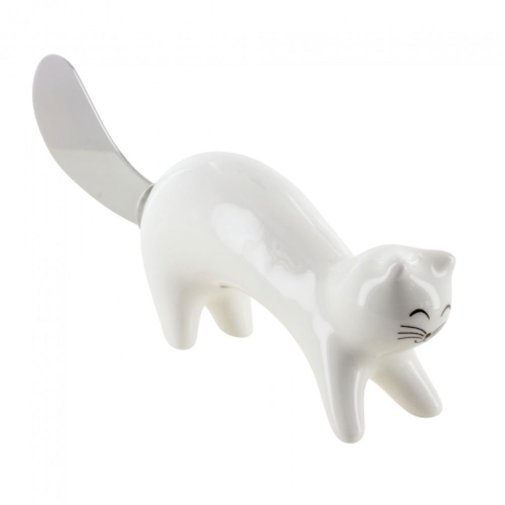 COUTEAU A BEURRE CHAT BLANC - PONPON