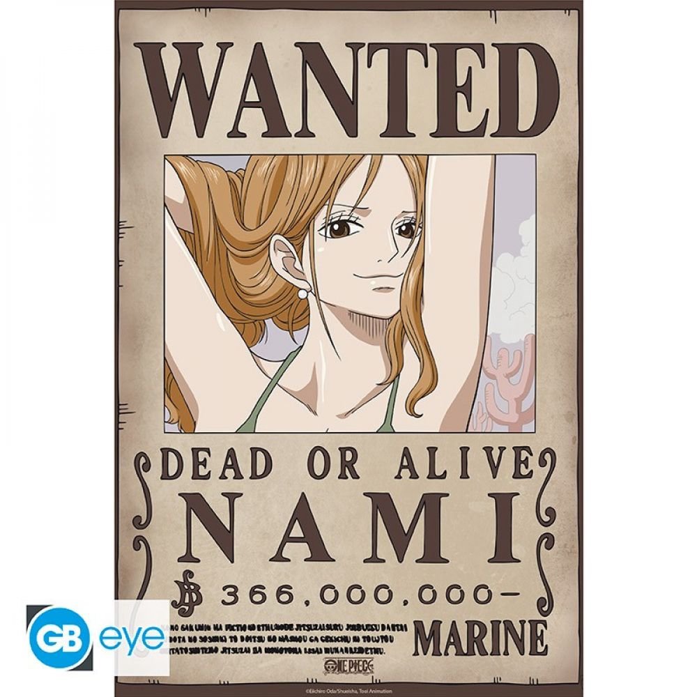 CHIBI POSTER - ONE PIECE - Wanted Nami (Wano)