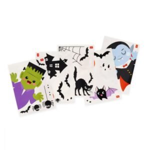 35 AUTOCOLLANTS POUR FENÊTRE - HALLOWEEN