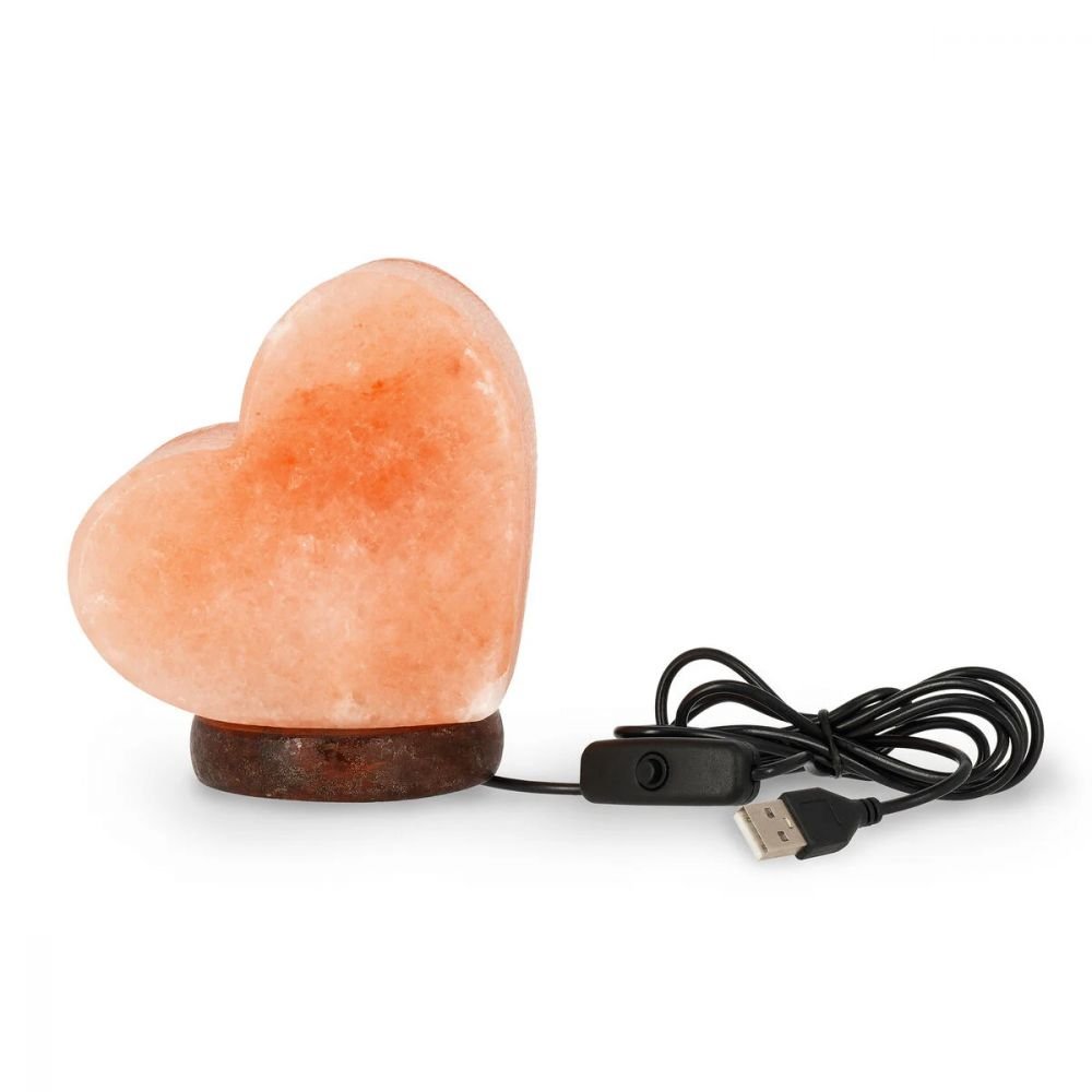LAMPE A SEL DE L'HIMALAYA - COEUR – Image 3