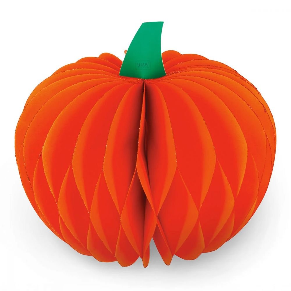 CITROUILLE PLIABLE EN PAPIER