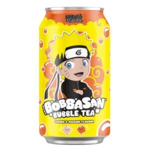 NARUTO BUBBLE TEA - LITCHEE et PASSION 320ML