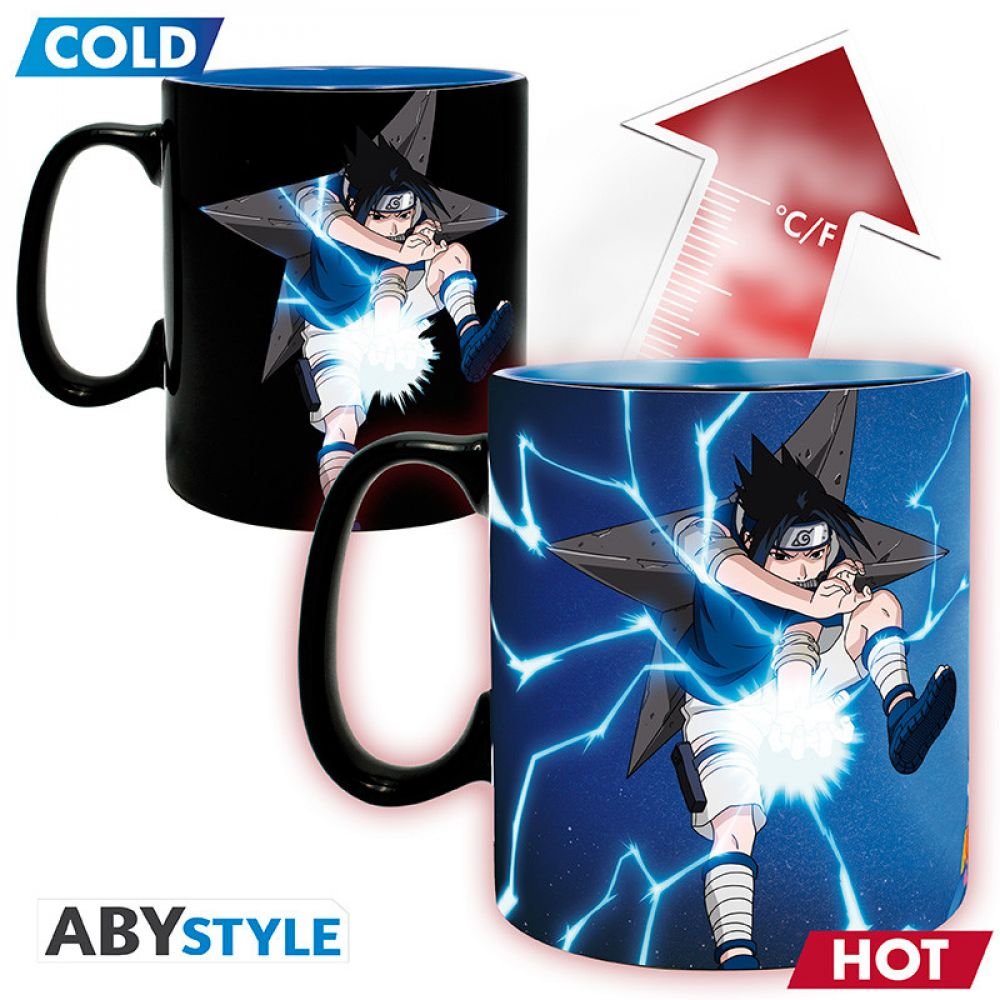 NARUTO - Mug Heat Change - 460 ml - Naruto & Sasuke – Image 2