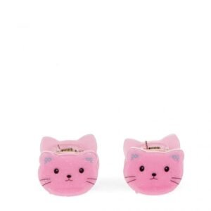 Mini pinces à cheveux (lot de 2) - Chats roses