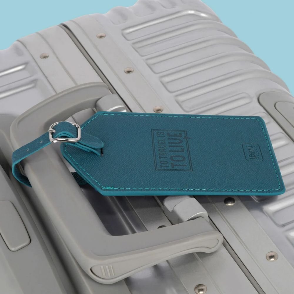 ETIQUETTE DE BAGAGE - BLEU – Image 4