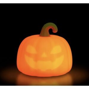 LUMIERE LED RECHARGEABLE CITROUILLE