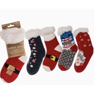 CHAUSSETTES MOUMOUTTE 22-34 - MODELE ALEATOIRE NOËL