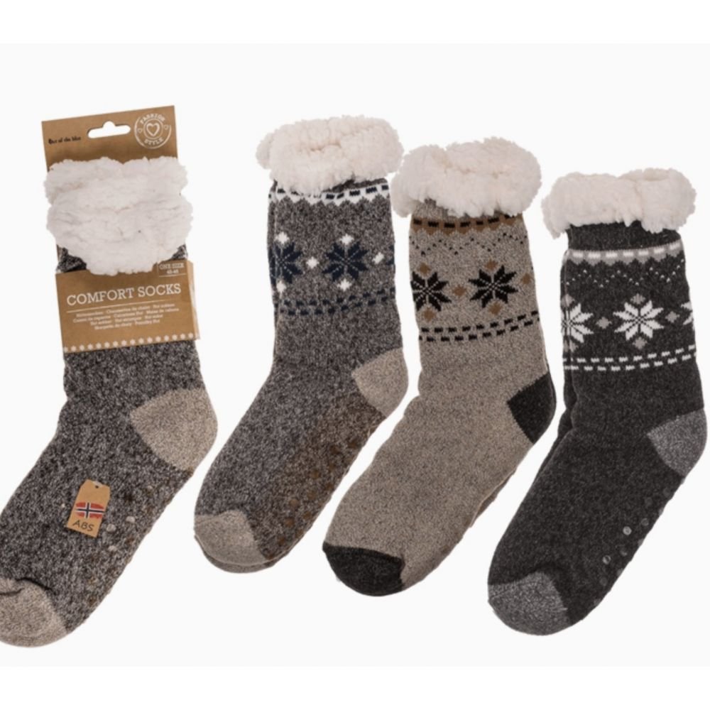 CHAUSSETTES MOUMOUTTE 42-46 RUSTIQUE - MODELE ALEATOIRE