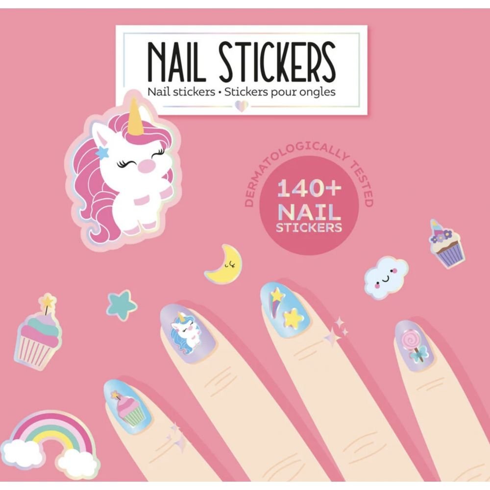 STICKERS ONGLES - LICORNE