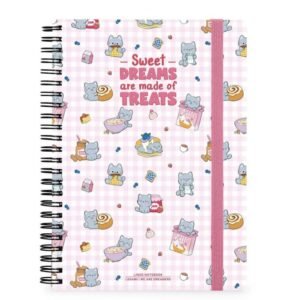 SPIRAL-BOUND NOTEBOOK - KITTY
