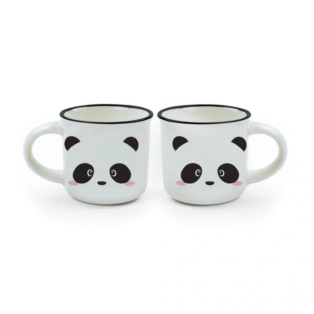 ESPRESSO FOR TWO - 2 TASSES À CAFÉ - PANDA