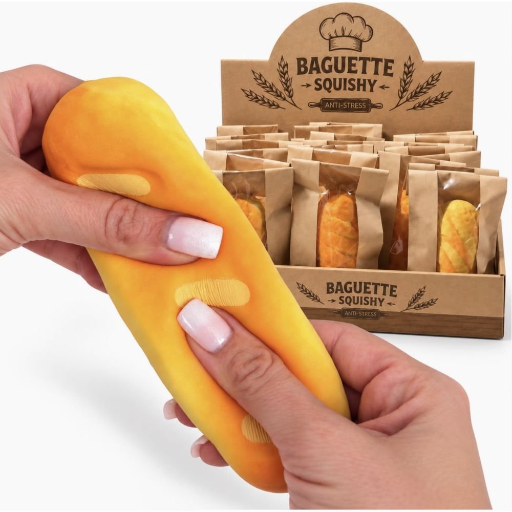 MINI BAGUETTE SQUISHY - PARFUM PAIN CHAUD