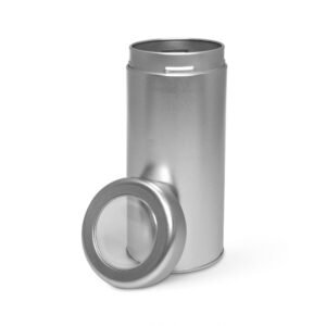 BOITE METAL ARGENT POUR DOSETTE